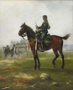 Kavalleristen by Thure Nikolaus Cederstrom