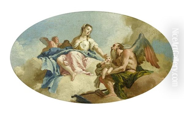 An Allegory With Venus And Time - view 1