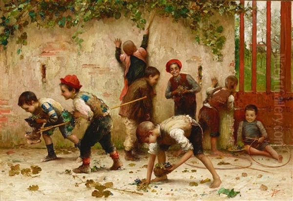 Stealing Grapes - view 1