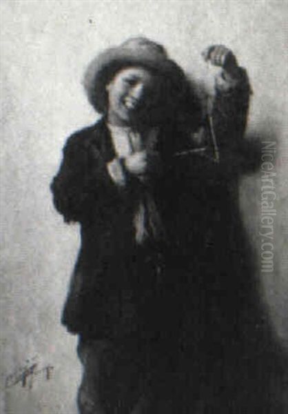 Boy With Triangle - view 1