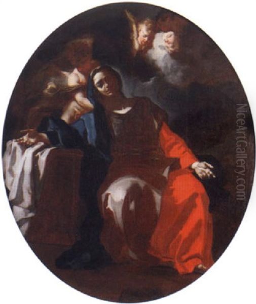 The Madonna At The Tomb Of Christ - view 1
