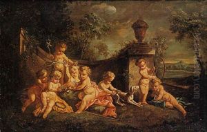 Giochi Di Amorini by Francesco Celebrano