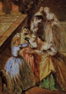 Scena In Costume by Bernardo Celentano