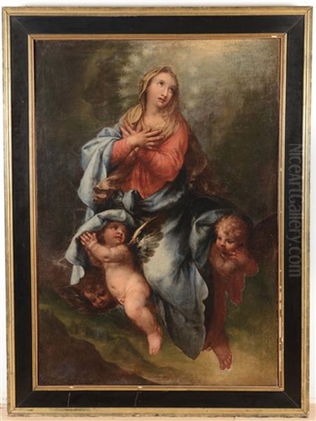 Madonna In Gloria Con Angeli - view 1