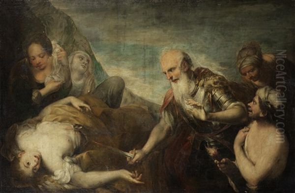 The Sacrifice Of Jeptha - view 1