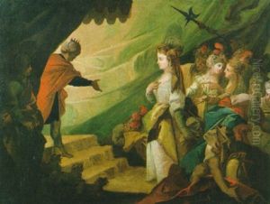 Salomone E La Regina Di Saba by Andrea Celesti