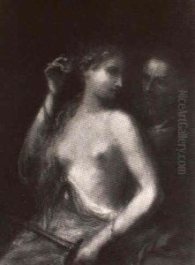Tarquin Et Lucrece by Andrea Celesti