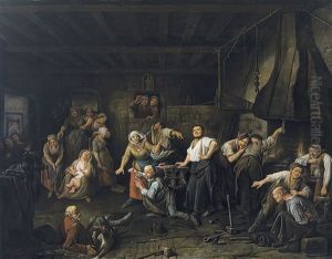The Tooth Is Pulled (1849) by Francois Celestin