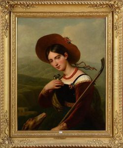 Bergere De La Campagne De Rome
