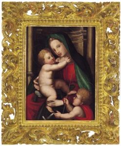 Madonna Con Bambino E San Giovannino