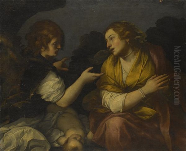 The Angel Appearing To Hagar And Ishmael - view 1