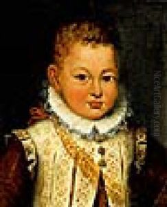 Ritratto Di Un Bambino All'eta Di Tre Anni Ritratto Di Un Bambino All'eta Di Tre Anni