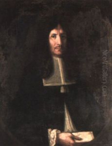 Portrait Of A Man, Half-length, His Right Hand Holding A Letter