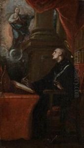 San Ildefonso by Mateo Cerezo