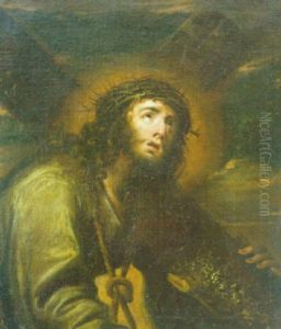 Cristo Con La Cruz A Cuestas