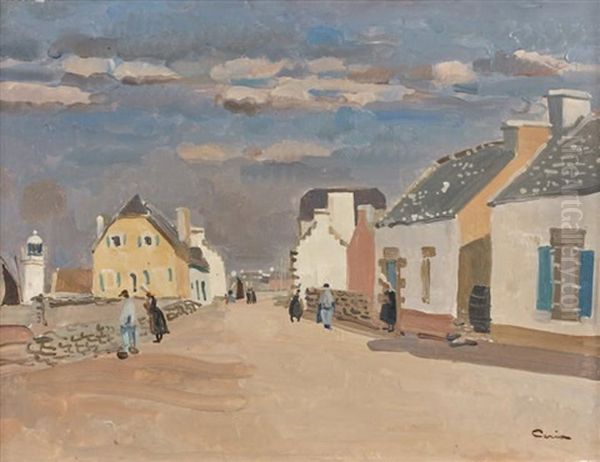 Rue Bretonne Animee - view 1