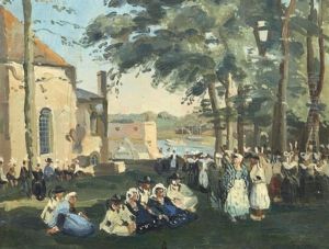 Fete Bretonne by Edmond Ceria
