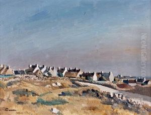Village Breton by Edmond Ceria