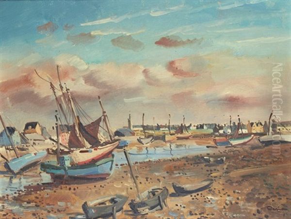 Le Port A Maree Basse - view 1