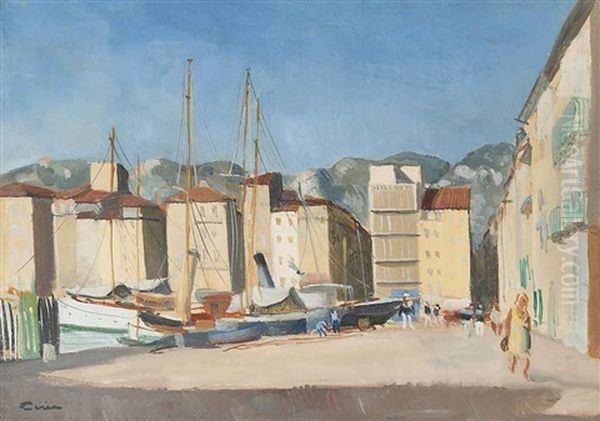 The Harbour At Toulon - view 1