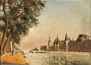 Paris, La Seine A La Conciergerie