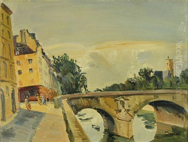 Paris, Le Pont Marie - view 1