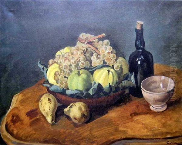 Nature Morte Au Compotier Et Au Bol - view 1