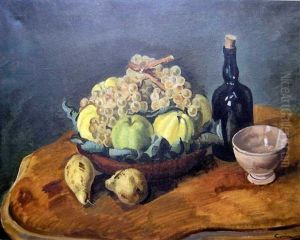 Nature Morte Au Compotier Et Au Bol by Edmond Ceria
