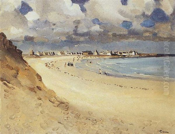 Plage De Saint-guenole - view 1