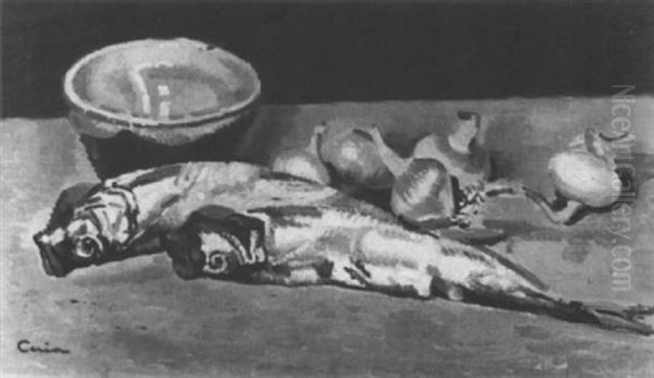 Nature Morte Aux Possions - view 1