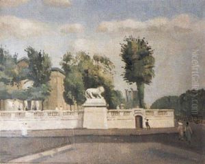 L'orangerie Des Tuileries by Edmond Ceria