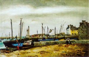 Ce Beau Pays De Bretagne - Le Port Du Guilvinec by Edmond Ceria