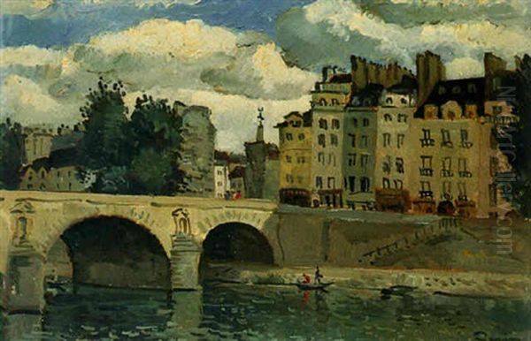 Paris, Le Pont Marie - view 1