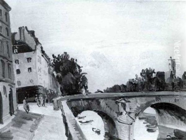 Le Pont Marie, Paris - view 1