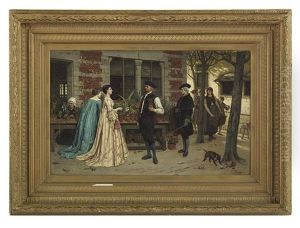 The Flower Seller by Theodore Ceriez