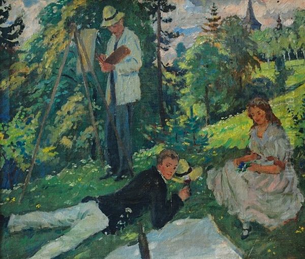 With A Painter On A Picnic - view 1
