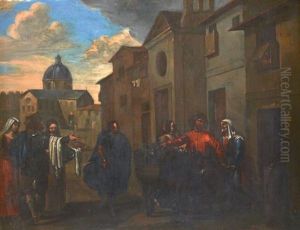 Le Vendeur Ambulant by Michelangelo Cerquozzi