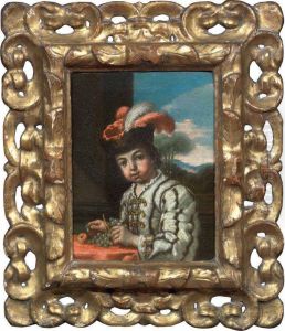 Ritratto Di Fanciullo Con Cappello Piumato by Antonio Amorosi
