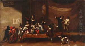 Probe Der Commedia Dell'arte Artisten