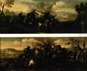 Bataljmotiv (+ Another; Pair) by Michelangelo Cerquozzi