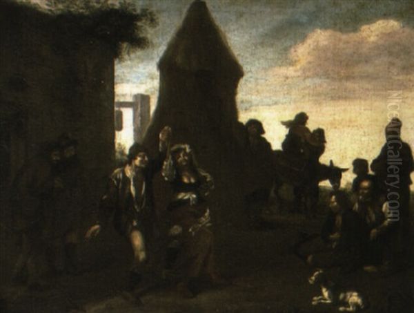 Peasants Merrymaking - view 1