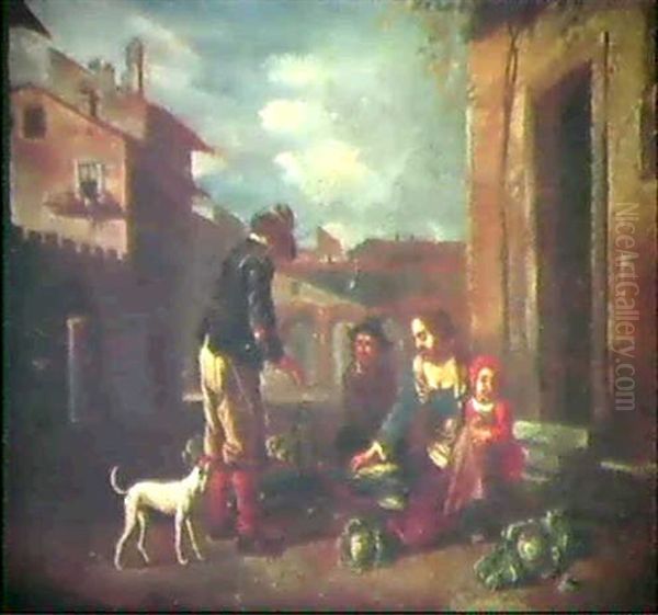 Die Gemuseverkauferin - view 1