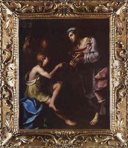 Giuseppe Spiega I Sogni Dei Due Carcerati by Giovanni Domenico Cerrini