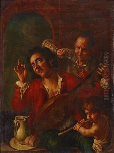 Allegory Of The Music by Giacomo Ceruti
