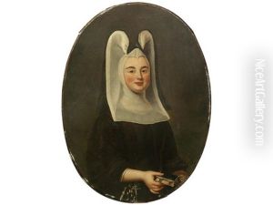 Portrait Of A Nun, Half-length, Holding A Prayer-book