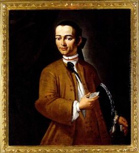 Ritratto Di Nobile (+ Ritratti Di Nobildonna; Pair) by Giacomo Ceruti