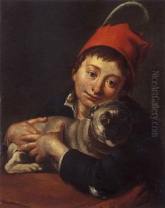 Fanciullo Con Carlino by Giacomo Ceruti