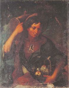 Un Jeune Paysan Revenant Des Vendanges