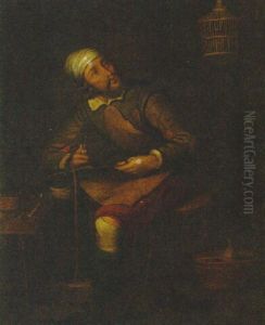 A Cobbler At Work by Giacomo Ceruti