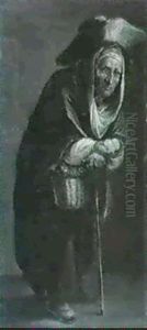 La Marchande D'oeufs by Giacomo Ceruti